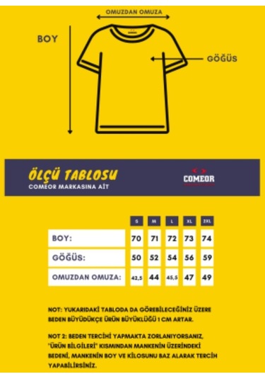 Comeor Erkek Mavi Basıc Slim Fit Pamuklu Kısa Kollu V Yaka T-Shir