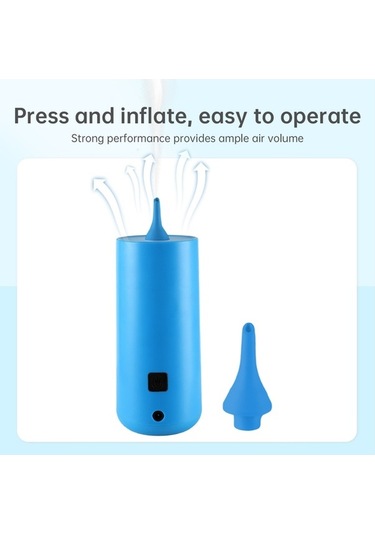 Novahub Mini Elektrikli Balon Pompası Balon Üfleme Makinesi Pres Ve Otomatik Şişirme Balon Şişirme Makinesi Helyum Balonu İçin Tüm Balon, Pratik Balon Pompası