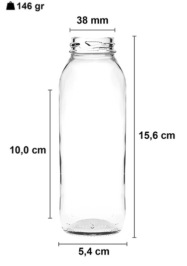 3 Adet 250 Ml Beslenme Şeffaf Meyve Suyu, Meşrubat, Limonata Şişesi Metal Kapaklı 250 Cc Şişe Siyah