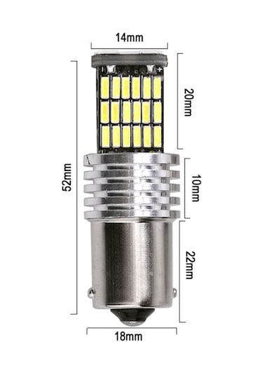 BA15S 1156 (TURUNCU)2 ADET