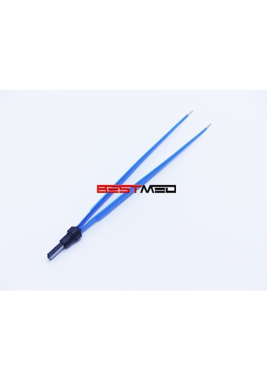 Bipolar Düz Penset 20 Cm x 1 Mm Koter Bipolar Penset