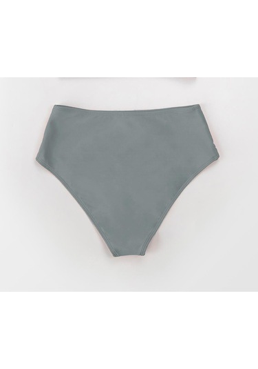 Angelsin Yüksek Bel Bikini Altı Gri
