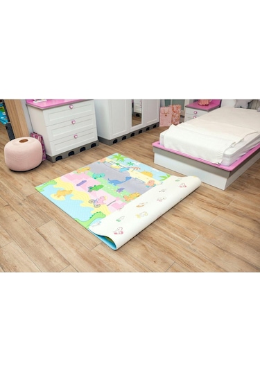 Dino Park Premium Oyun Matı / Halısı 140cm 195cm 12mm Mat030