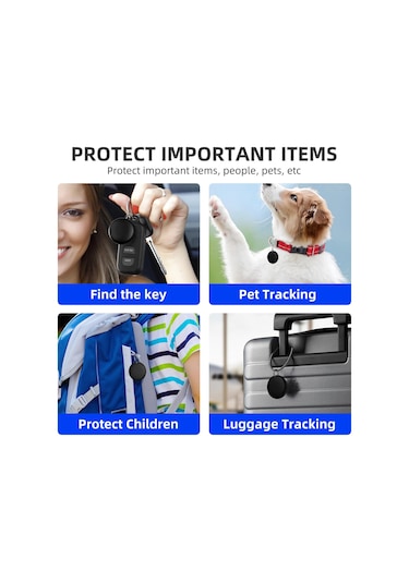Ximistore9 Akıllı Takip Cihazı: Araç, Çocuk Ve Evcil Hayvanlar İçin Gps Ve Bluetooth Destekli Kayıp Önleme Cihazı