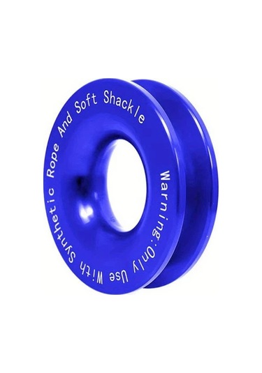 Willowhaven Siyah 41000lbs Çekme Halatlı Kurtarma Halkası Atv Utv Suv Kamyon Off-road