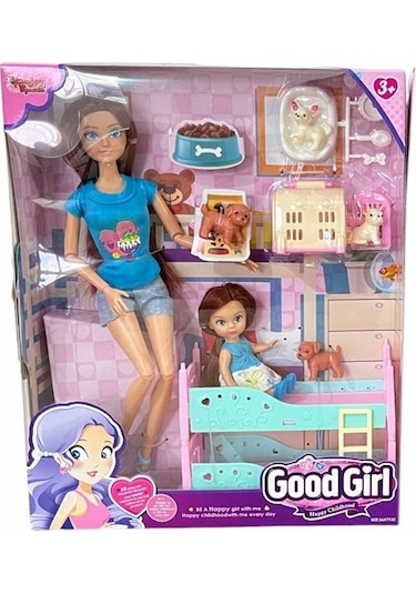 Wg-c115112 Kutulu 29cm Aksesuarlı Ranzalı Bebek - Vardem Oyuncak