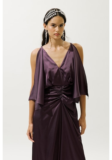 Keıra Abiye Elbise Mor Mor