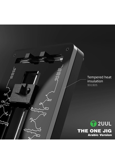 2uul Bh08 The One Jig Yalıtımlı Cam Anakart Bord Tutucu Arabic Version