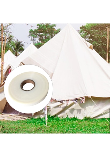 Suntek Su Geçirmez Pu Kaplı Kumaş Için 25mm Genişlik Dikiş Sızdırmazlık Bandı Şeffaf