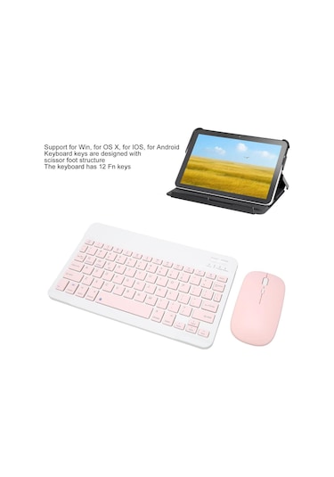 Valkyrie BL30-CP Bluetooth Klavye Mouse Set