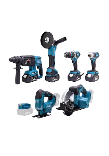 Chelikbei 36V Akülü Vidalama Seti 7'li Mavi