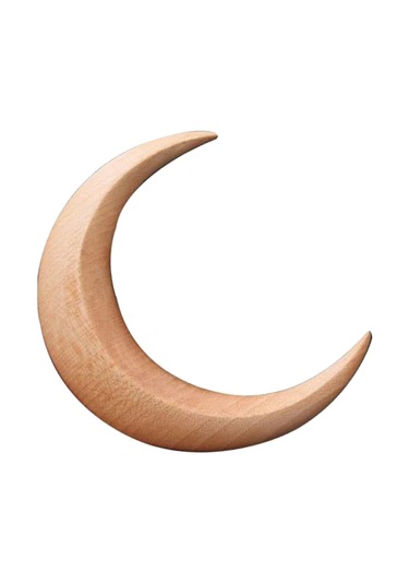 Suntek Saç Çatalı Ahşap Hafif Tarak Kız Çocuk Kahverengi Kahverengi