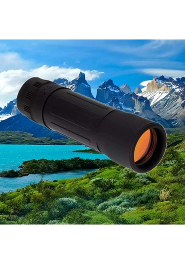 Binoküler Yüksek Güç 10x25 Monoküler Teleskop, Bak4 Lens İle Kompakt