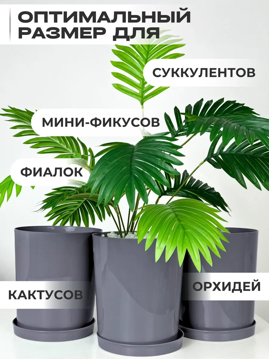 Onest Çiçek Saksısı Seti 3 Parça 347430292