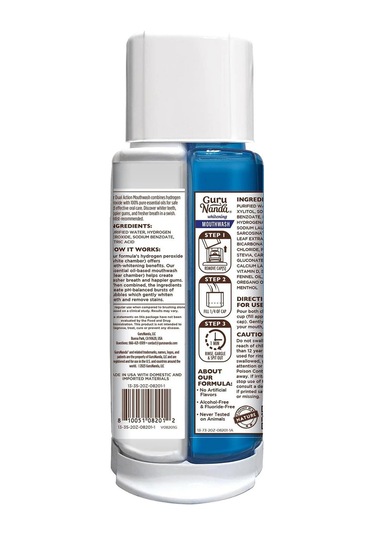 Gurunanda Dual Barrel Oxyburst Ağız Bakım Suyu 591 ML