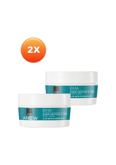 Avon Anew Bha Cilt Tonu Görünümünü Düzgünleştiren Peeling Etkili Ped 2 x 30'lu