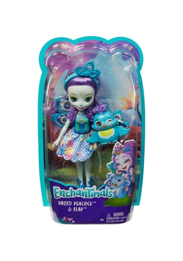 Enchantimals Patter Peacock & Flap Ana Karakter Bebekler Dvh87-Fx