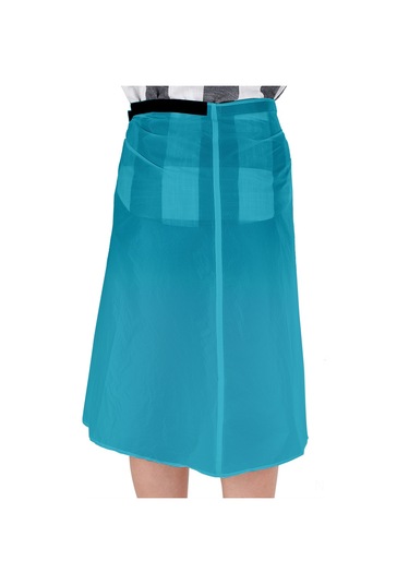 Aubyhe Halka Ayarlanabilir Bel Bantlı Su Geçirmez Outdoor Etek - Mavi Dağa Çıkma, Kamp İçin Mavi