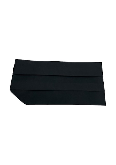 Brianze Siyah Kuşak Papyon Mendil Set