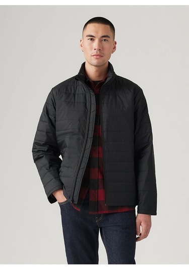 Levi's Siyah Erkek Jacket Normal Düz Siyah Mont A9449-0003 Siyah