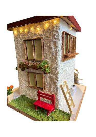 Cute Home Abajur Çok Renkli