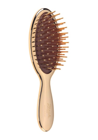 Janeke Golden Kahve Hava Yastıklı Uçları Altın Toplu Fırça