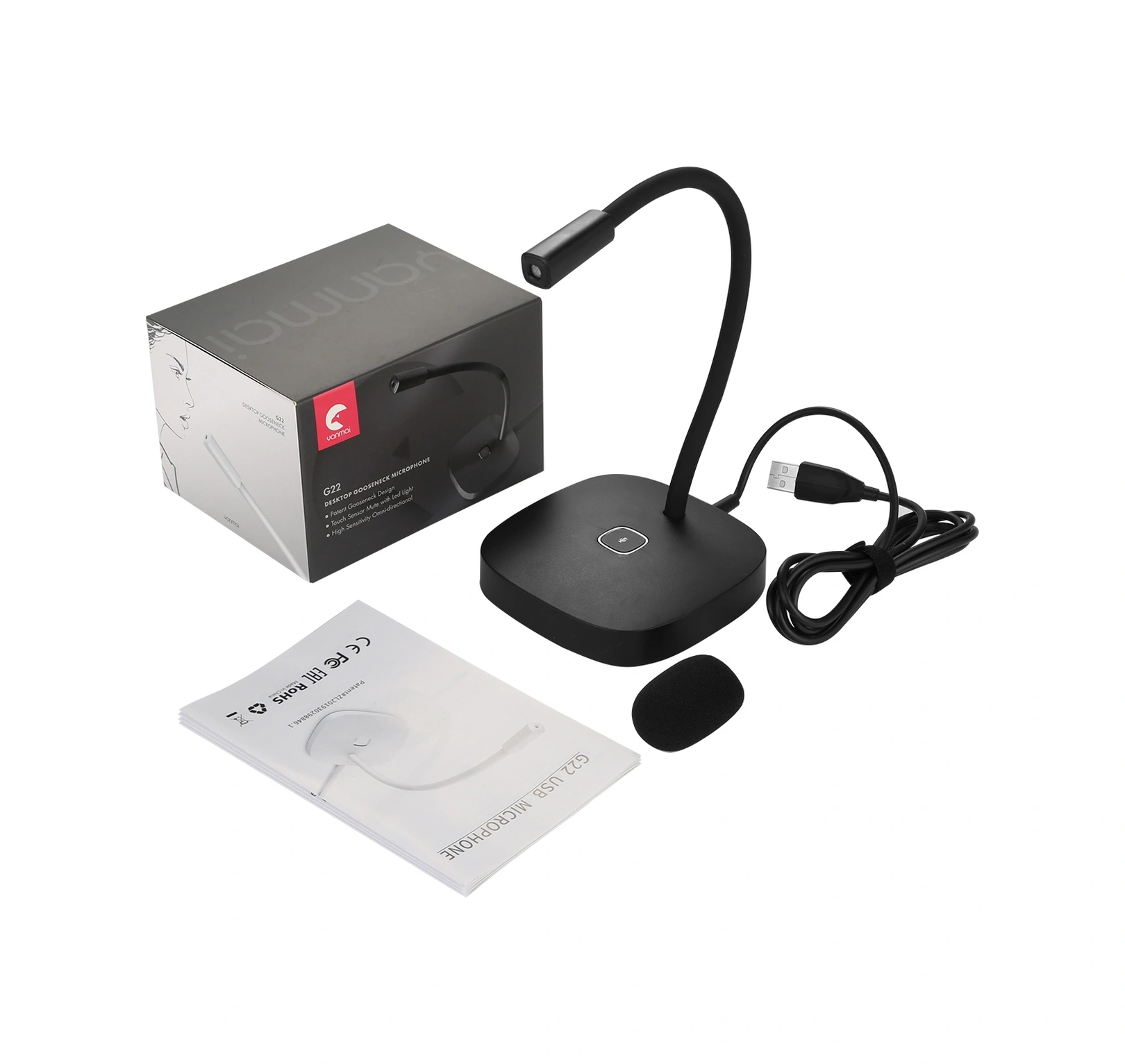 Sones Yanmai G22 Usb Masaüstü Bilgisayar Mikrofonu