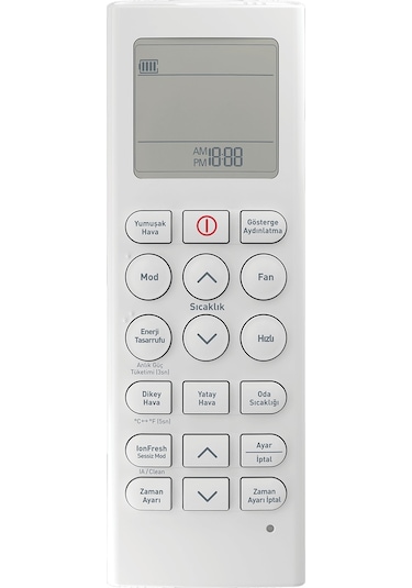 Arçelik  Uyumlu 095410a-125410a-185410a-245410a Klima Kumandası
