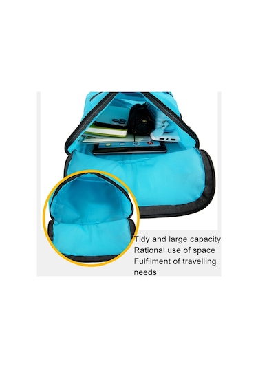 Sones Vanaheimr Açık Hava Katlanabilir Çanta Hafif Su Geçirmez Seyahat Çantası Fitness Spor Sırt Çantası Açık Gri