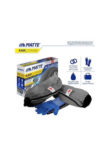 Matte Kar Çorabı - Extra Pro Series