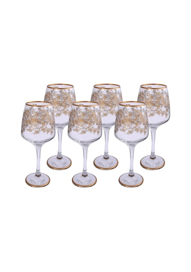 Lıvıano 6lı Kırmızı Şarap Kadehi Lorea Ab M01224