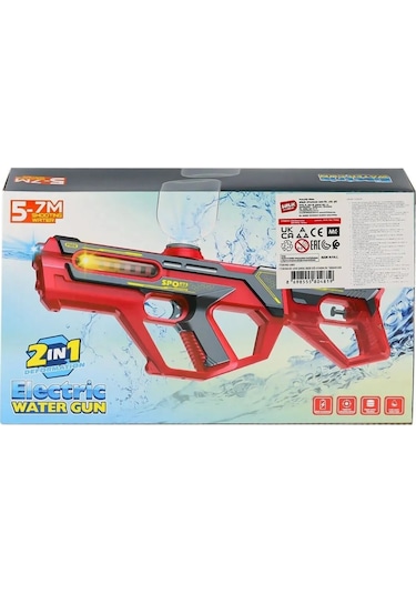 Su Tabancası 2 In1 Su Tabancası Usb Şarjlı Periyedi