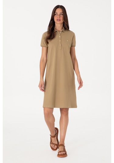 U.s. Polo Assn. Kadın Haki Elbise Örme 50305853-vr027 Haki U.s. Polo Assn. Kadın Haki Elbise Örme 50305853-vr027 Haki