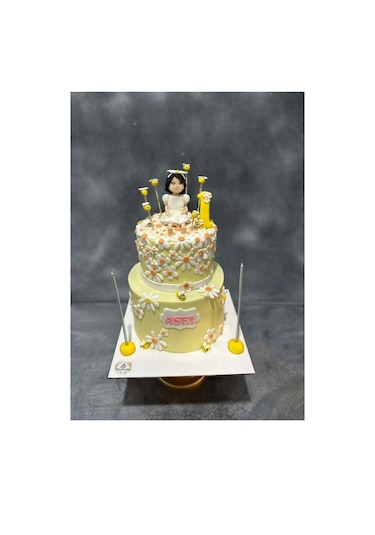 25x25 Mdf Beyaz Pasta Altlığı - 3mm Dayanıklı Pasta Tabanı 5 Adet Beyaz