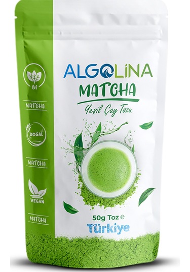 Algolina Matcha Yeşil Çay Tozu 50 G