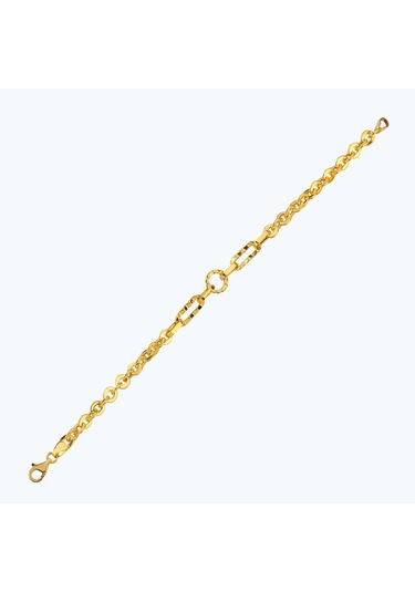 Altınbaş 22 Ayar Altın Zincir Bileklik Blbg1422-24746 Renkli