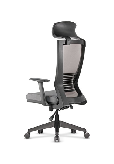 Uzayofismobilyaları Uzay Ofis Rosetta Fileli Müdür Koltuğu - Gri