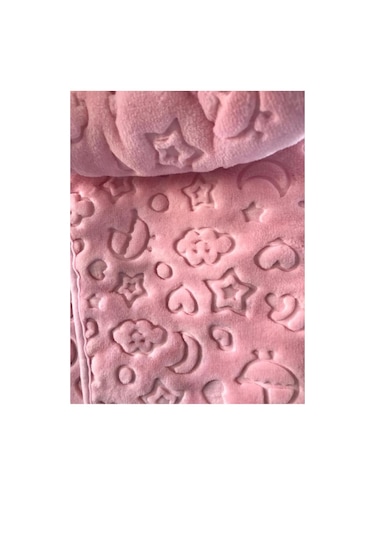 Özdilek Embos Peluş Bebek Battaniyesi 100 X 120 Pembe