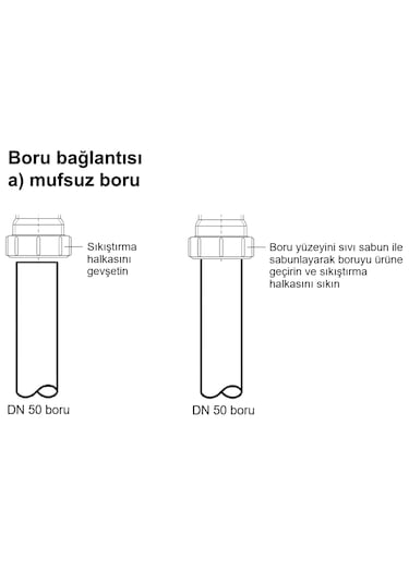 Banyo Mutfak Klima Evye Gideri Sifonu Kötü Koku Önleyici Aparat