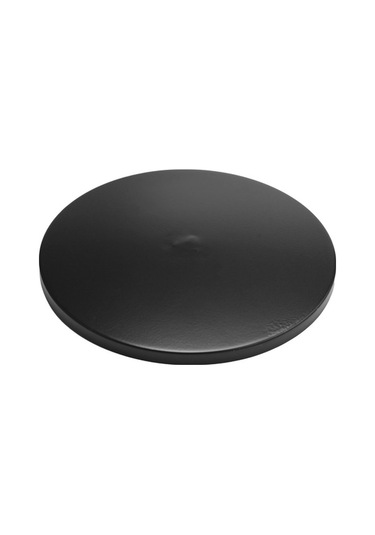 Ulzyvf Yuvarlak Metal Kek Standı Siyah Demir Kaide Tatlı Tutucu Siyah