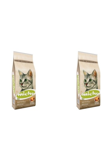 Micho Tavuklu Yetişkin Kedi Maması Orijinal Kapalı Ambalaj 2 Paket X 3 Kg Toplam 6 Kg.