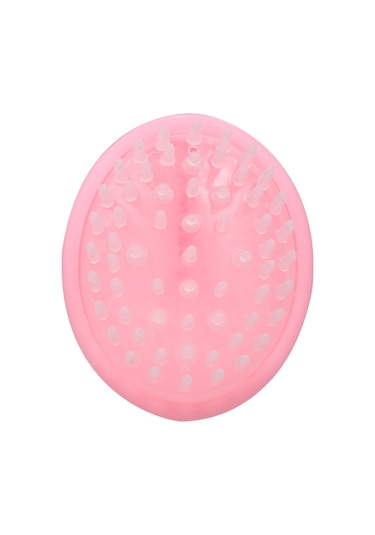 Samdoo Pembe Silikon Saç Bakıma Masaj Fırçası - Derin Temizleme, Kan Akışını Artırma, Saç Kökü Güçlendirme, Ters Tenidirme Önleme