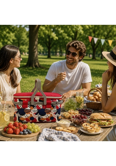20 Lt Termal Piknik Sepeti -355 Çok Renkli