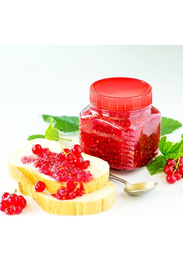 Xiyyadms 70mm Pembe Pp Mermer Kavanoz Kapak, Silikon Conta İle Su Geçirmez Lehimli, Dayanıklı Depolama Kapağı, Yeniden Kullanılabilir Ve Kolay Açılabilir Pembe