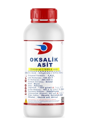 Oksalik Asit (Okzalik Asit) | 1 Kg