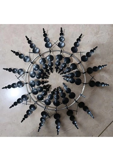 Rüzgar Kapanı Siyah Renk