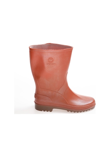 Gezer Kışlık Erkek Krep Kısa Çizme Kiremit