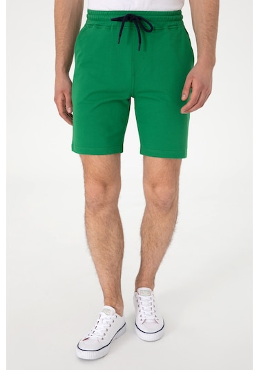 U.s. Polo Assn. Erkek Yeşil Şort Örme 50298062-vr054 Yesıl