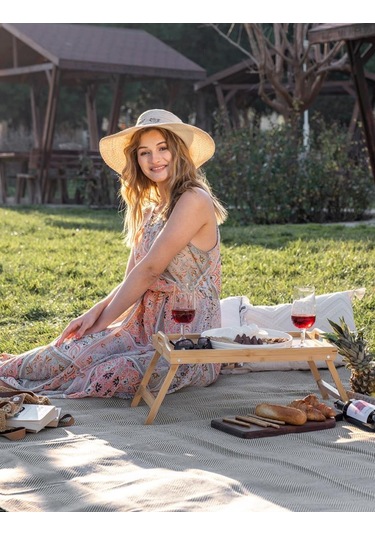 Battaniye Pamuk Miren 180x200 Cm Hardal