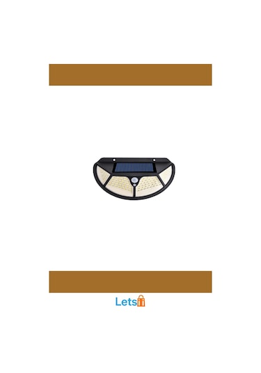 Fonksiyonel Sensörlü 102 Ledli Güneş Enerjili Bahçe Lambası Çok Renkli